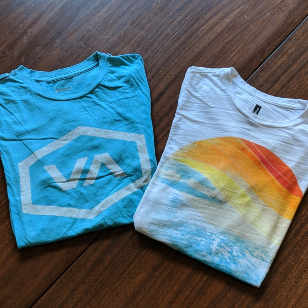 Men's small T-shirts. From Pacsun